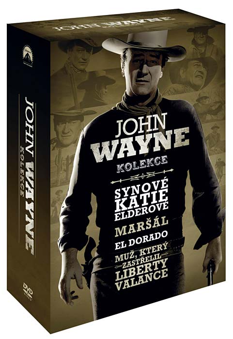 Obal DVD: Kolekce John Wayne: Synov Katie Elderov, Marl, Mu, kter zastelil Libertyho Valance, El Dorado