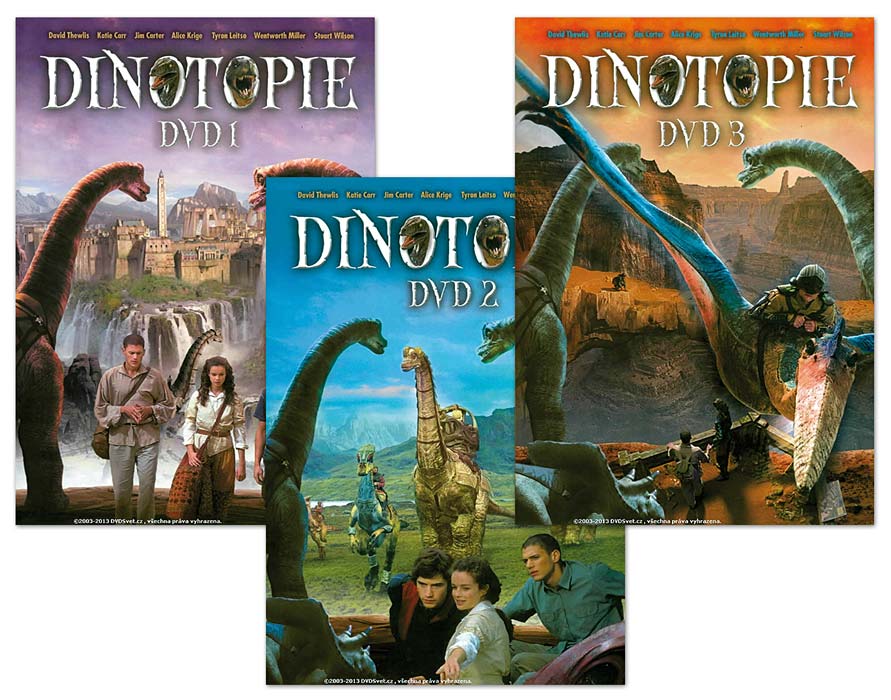 Obal DVD: Dinotopie: Kolekce (1-3)