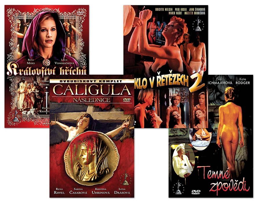 Obal DVD: esk hvzdy, jak je neznte & Caligula - nslednice (komplet 5 DVD)