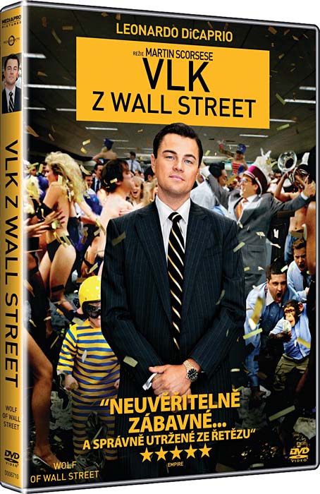 Obal DVD: Vlk z Wall Street